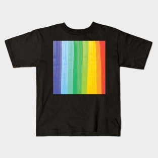 Rainbow Support Design, Artwork, Vector, Graphic Kids T-Shirt